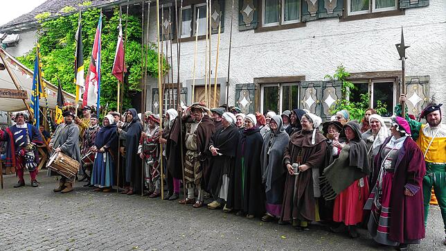 Der Seehaufen, auch Bermatinger Haufen genannt, vermittelte den Besuchern mit der Historischen Dorfbelebung am Wochenende ...