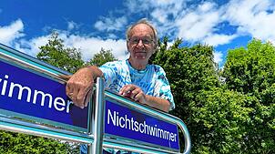 Karl-Heinz Bartsch-Pubanz vom Förderverein Tannheimer Freibad will etwas bewegen. Er hofft, dass der freie Eintritt für Kinder am Tag ...