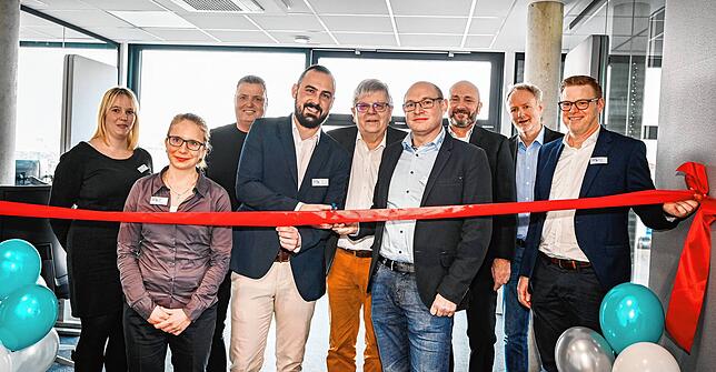 Ende Januar hatte die Technidata ihre neuen Räume im Gewerbegebiet Riedwiesen eingeweiht. Das Unternehmen ist auf Expansionskurs.