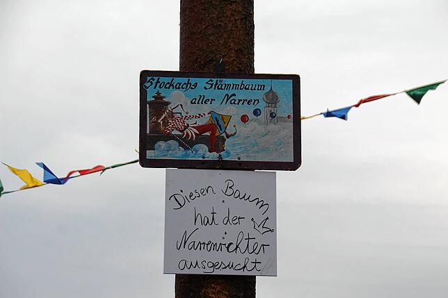 Bild 28: Bilder vom Narrenbaum-Setzen in Stockach Teil 3