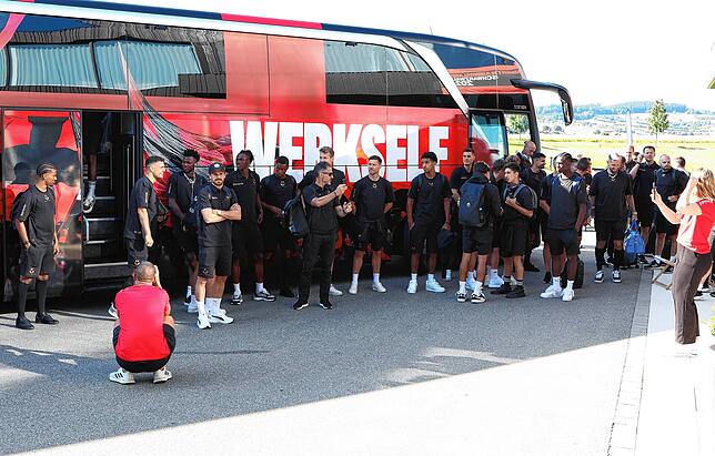Bild 7: Deutscher Meister Bayer Leverkusen im Öschberghof Donaueschingen