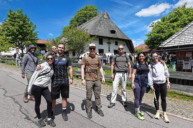 Bild 21: 180 Teilnehmer beim 42-Kilometer-Wandermarathon: Das sind die Bilder