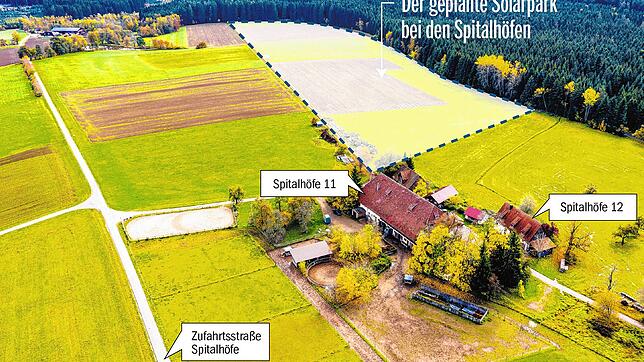 Die politische Hürde genommen hat am Mittwochabend der geplante Solarpark bei den Spitalhöfen auf Gemarkung Pfaffenweiler. Der ...