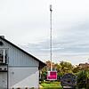 Erst im September wurde er aufgestellt &ndash; nun wird der transportable Mobilfunkmast in Öhningen jetzt wieder abgebaut. Mobile ...