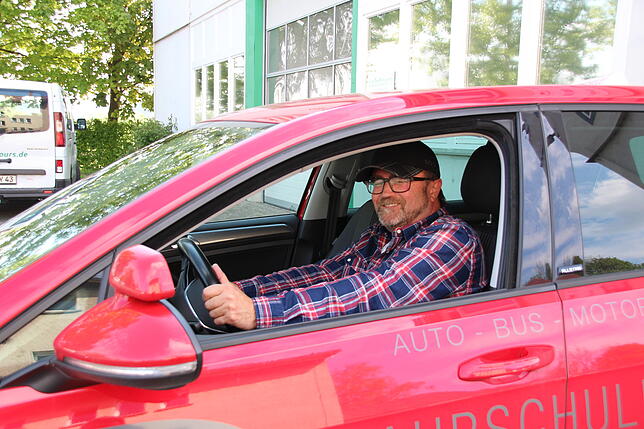 Der Konstanzer Fahrlehrer Thomas Beck.