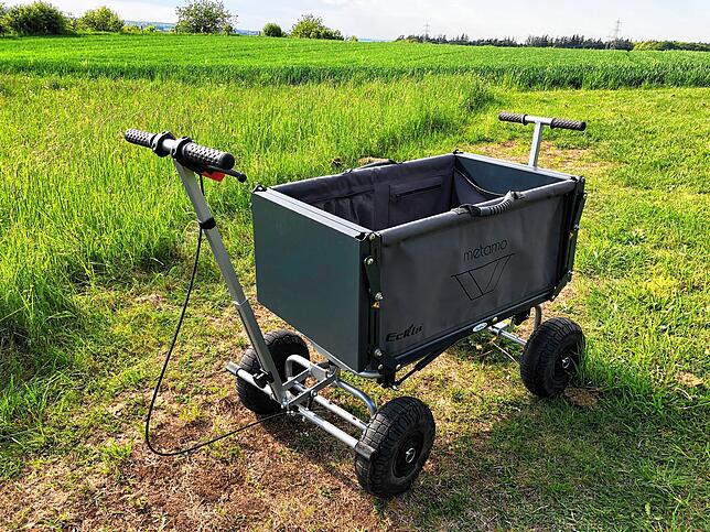 Der Bollerwagen wird jetzt produziert.