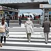 Viel Platz in der Breite: Der neu gestaltete Übergang vor dem Bahnhof bietet deutlich mehr Platz als bisher.