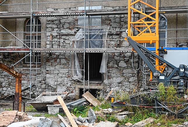 Bild 20: Bilder von der Baustelle Schloss Espasingen: So sieht es jetzt innen aus