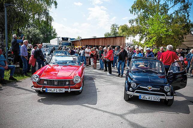 Bild 4: So war das Oldtimer Treffen an der Sichelhenke in Bohlingen