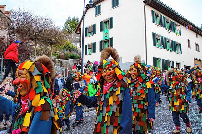 Bild 12: Bilder vom Umzug beim 35. Schlüchttalnarrentreffen &ndash; Teil 1