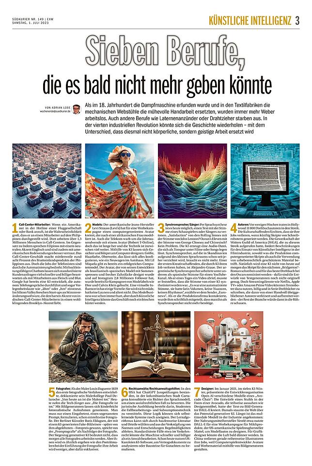 Newspaper-Awards: Künstliche Intelligenz