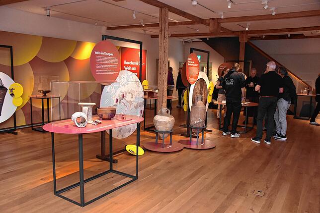 Im Thurgauer Naturmuseum in Frauenfeld wurde bereits die Sonderausstellung „Bacchus & Co – Wein am Bodensee“ eröffnet.