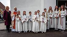 Sechs Erstkommunionkinder aus Leibertingen konnten am 30.&nbsp;April zum ersten Mal die heilige Erstkommunion empfangen, teilt die ...