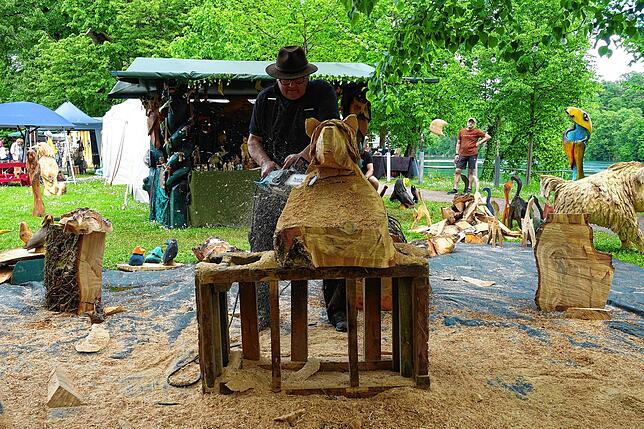 Bild 18: Sonnenschein und traumhaftes Ambiente beim Festival der Sinne