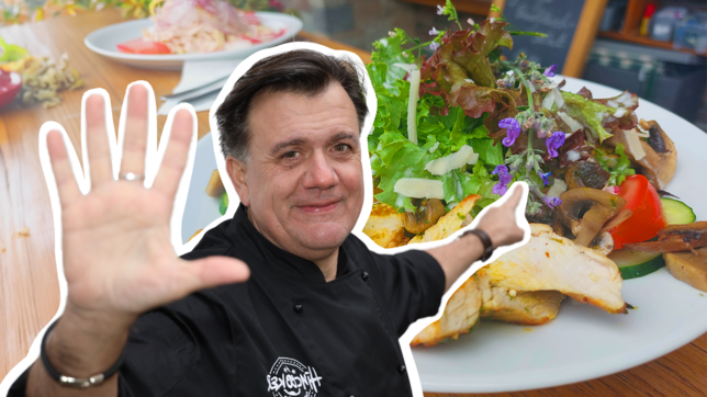 Hincooker Andreas Schuler testet: Wo gibt&lsquo;s die besten Salate mit gegrilltem Fleisch in Konstanz?