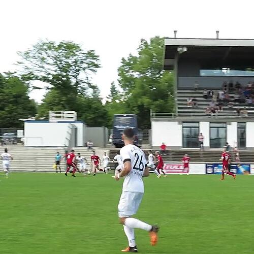 Führungstreffer zum 1:0 durch Yahyaijan