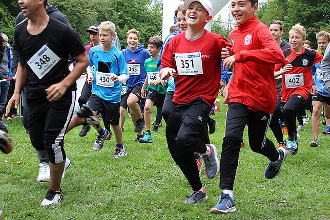 Bild 12: Bilder zum Kinderlauf des Gehrenberglaufs in Markdorf