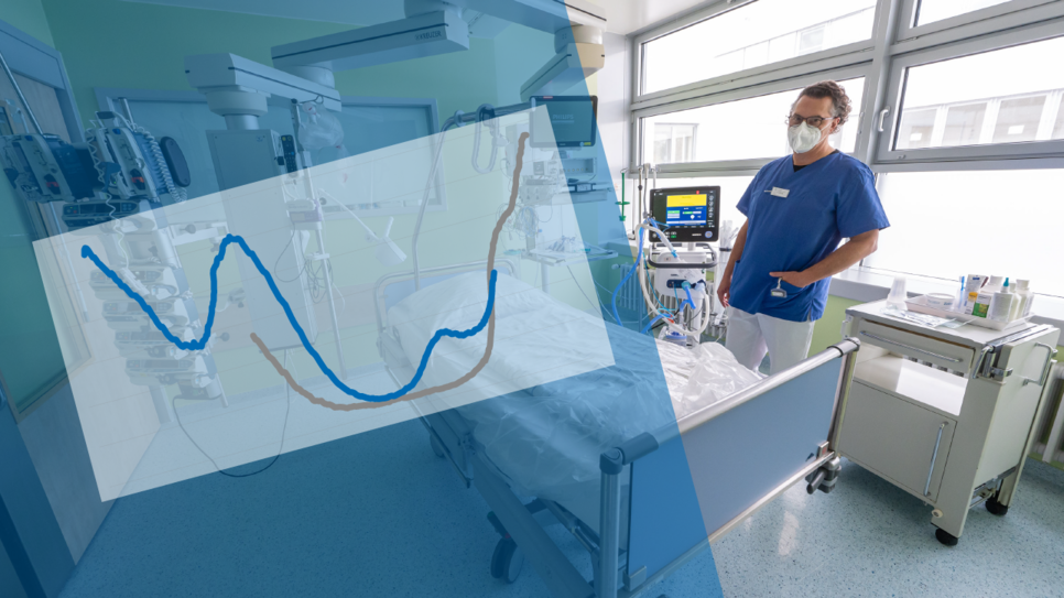 Leere Intensivbetten wie dieses in einem bayrischen Krankenhaus gibt es nicht mehr viele.