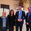 Freuen sich über die neue Sonderausstellung im Stadtmuseum (von links): Museumsleiter Rüdiger Specht, Landtagsabgeordnete Nese Erikli, ...