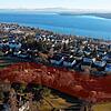 Auf der bisher als Kleingartenanlage genutzten Fläche (rot markierte Fläche) an der Rauensteinstraße plant die Stadt Überlingen die ...