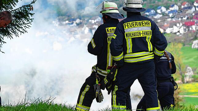 Die Feuerwehr Mühlhausen-Ehingen musste am Mittwochmittag gegen 12 Uhr zu einem gemeldeten Brand ausrücken.