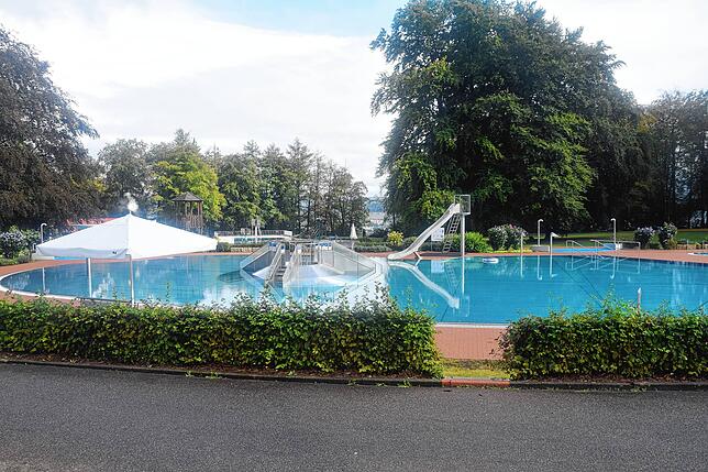 Eine Perle unter den Freibädern am Hochrhein – das sanierte Waldbad Bad Säckingen.