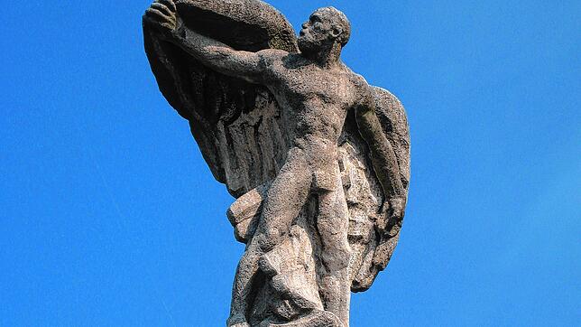 Das Zeppelin-Denkmal am Konstanzer Hafen.