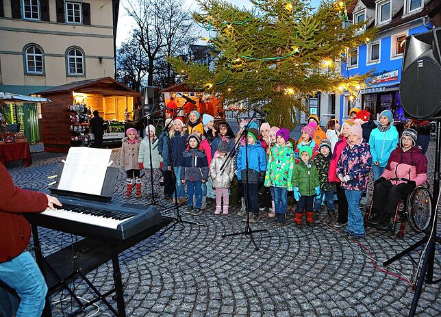 Bild 10: Stimmungsvoller Auftakt des Donaueschinger Adventsmarktes