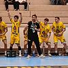 Jubel auf der Bank der HSG Konstanz II im Spiel gegen Sinzheim.