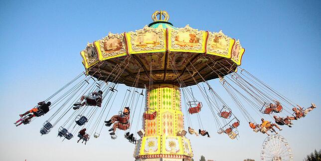 Hoch hinaus: Beim Fantastical feiert Kreuzlingen sein Seenachtfest. Drei Tage geht die Sause mitsamt Rummelplatz, dem Luna Park.