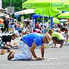 Blumberger Kniefälle: Rund 100 Künstler und Hobbymaler verwandeln die Hauptstraße in eine große Open-Air-Galerie. Wer einmal mitgemacht ...