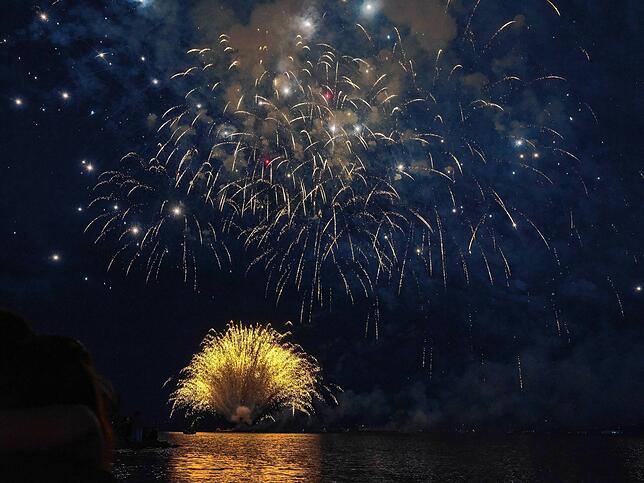 Bild 19: Bilder vom Feuerwerk beim Seehasenfest