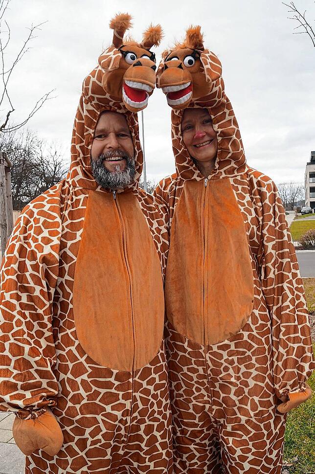 Auch Giraffen sind in Salem zu sehen.