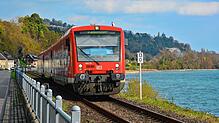 Die Bodenseegürtelbahn zwischen Sipplingen und Überlingen fährt mit Dieselloks. Bahn, Land, Regionalverband und Kreis arbeiten an der ...