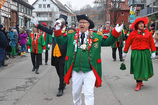 Bild 25: Bonndorf feiert den 40. Geburtstag des Narrenvereins mit riesigem Umzug