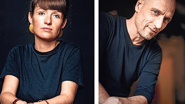 Nur aufgehalten, nicht gestoppt: Franziska Autzen und Sebastian Haase planen fest damit, ihre Böll-Produktion noch zeigen zu können.