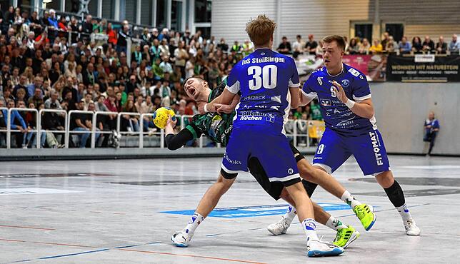 Bild 2: Unsere große Bildergalerie vom Steißlinger Derbysieg in der Handball-Oberliga gegen den TV Ehingen.