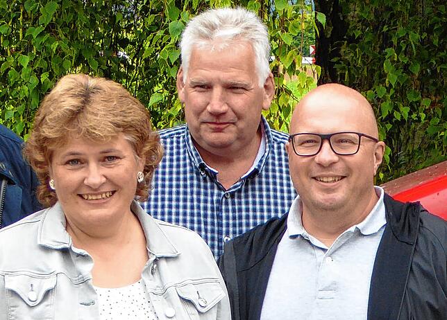 Sorgen beim Vorstand des Kreisbauernverbands über die Entwicklung: hier die Vorstandsmitglieder (von links) Doris Härle (Vorsitzende ...