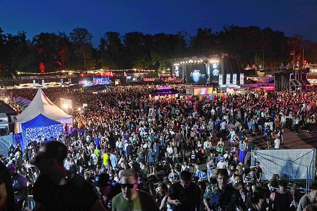 Bild 3: Das große Finale! Mit dem Auftritt von Lea endet das Campus-Festival 2024