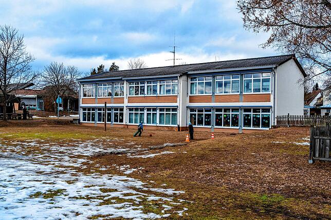 Die Grundschule in Rietheim: