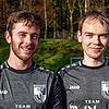 Familiensache: Lukas (links) und Yannik Schäfer zählen beim SV Waldhaus zu den Leistungsträgern. Am Sonntag treffen sie auf den FC ...