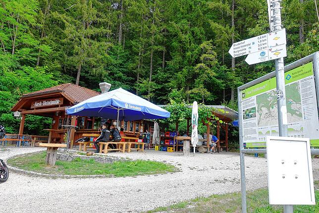 Kiosk zur Wutachmühle.