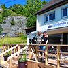 Das Café Donau in Gutenstein ist wieder geöffnet. Alexandra Beer und Wolfgang Stickl wagen damit den Schritt in die Selbstständigkeit. ...