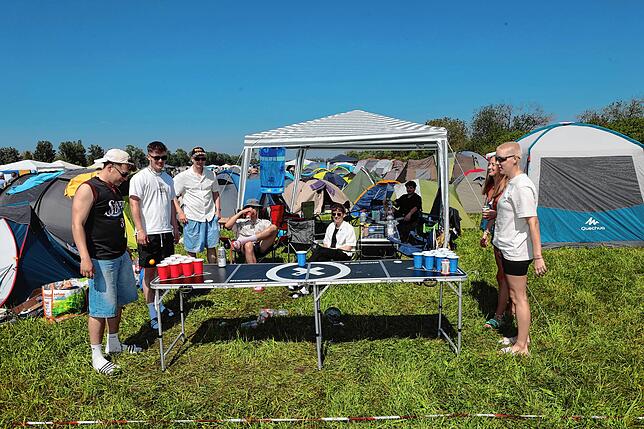 Bild 20: Campus Festival Konstanz 2024: Bilder vom Campingplatz am Freitag