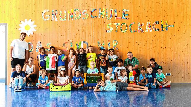 Die Kinder hatten bei der Kinder-Aktiv-Woche der Stadtjugendpflege im Rahmen des Stockacher Ferienprogramms viel Spaß.