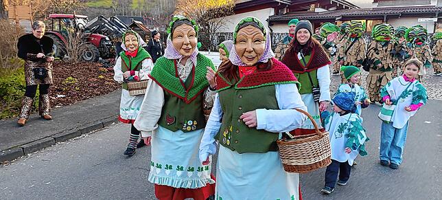 Bild 13: Die schönsten Bilder der Straßenfasnet in Oberlauchringen