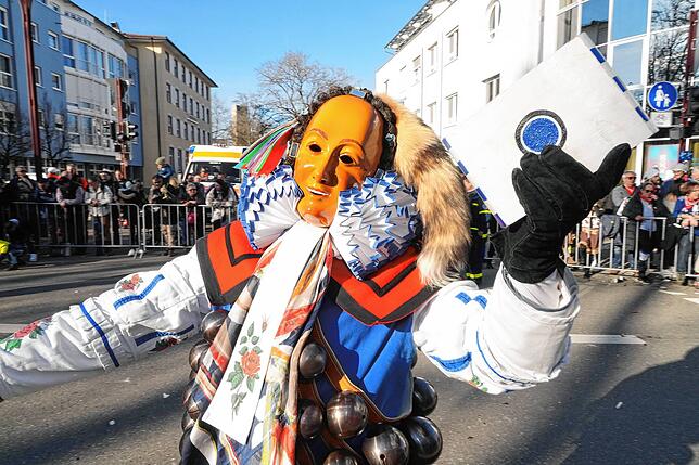 Bild 8: Fasnet in Villingen: Die besten Bilder vom spektakulären Umzug 2025!