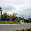 Der Kreisel im Zentrum des interkommunalen Gewerbegebiets Himmelreich: Die Stadt Stockach und die Gemeinde Bodman-Ludwigshafen haben ...