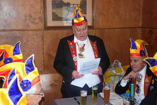 Den Ernst der Lage referierte Obersäckelmeister und Sekretär Franz Wagner.