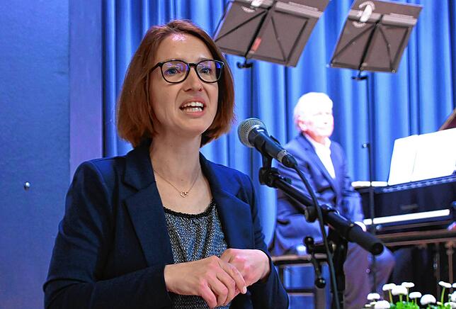 Bürgermeisterin Susen Katter freut sich, das Jubiläum der Eingemeindungen feiern zu können.